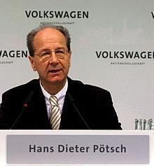 Hans Dieter Pötsch, Mitglied des Vorstands der Volkswagen AG.